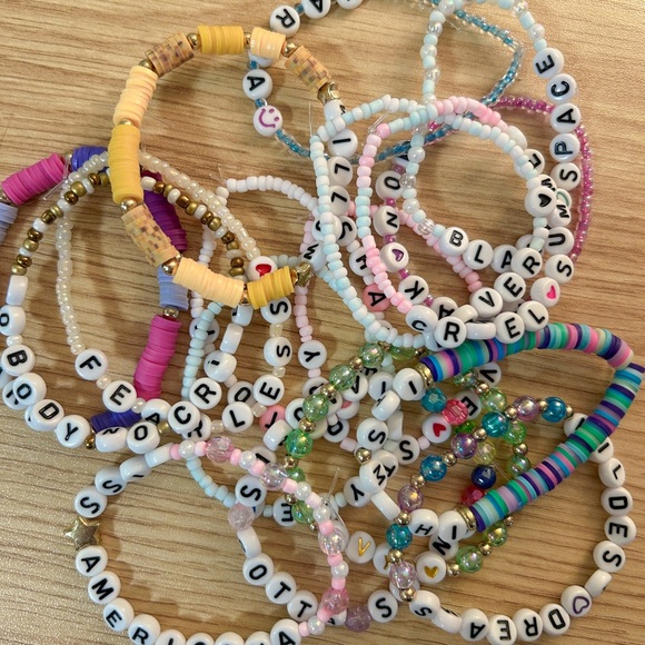 Taylor Swift Jewelry - 100 Custom Bracelets